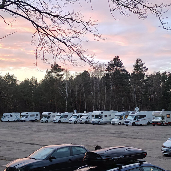 Kamperowo przy Ba�tyckiej - wielkanocny zlot na skraju �winouj�cia