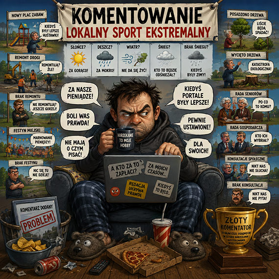 Komentowanie jako lokalny sport ekstremalny. Czytelnik proponuje nagrod� „Z�otego Komentatora”