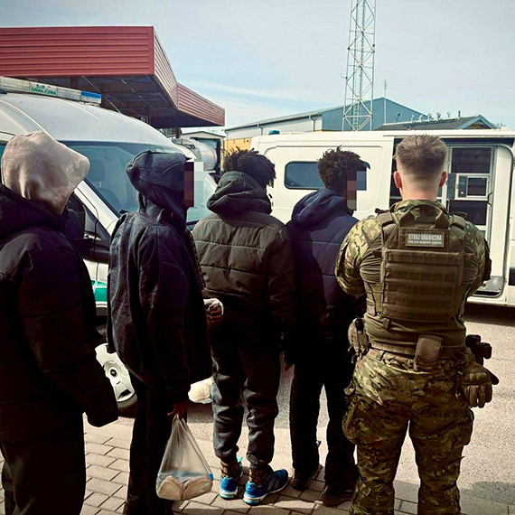 Stra� Graniczna udaremni�a przerzut Somalijczyk�w do Niemiec