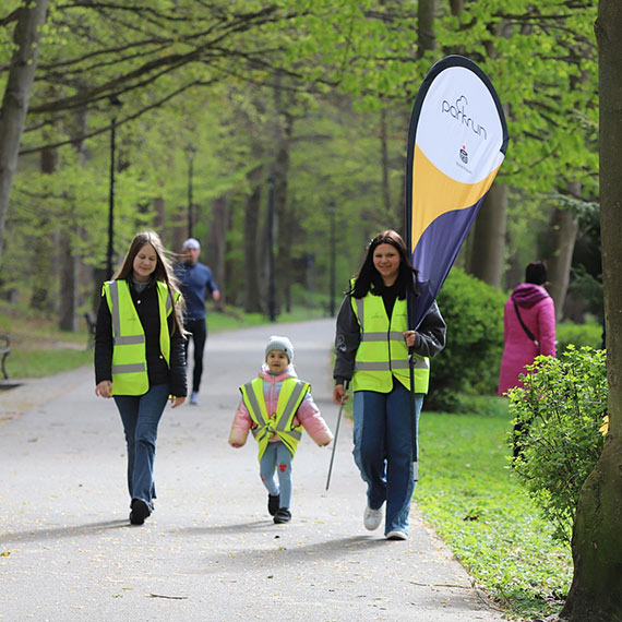 Wietrznie na 445. parkrunie 