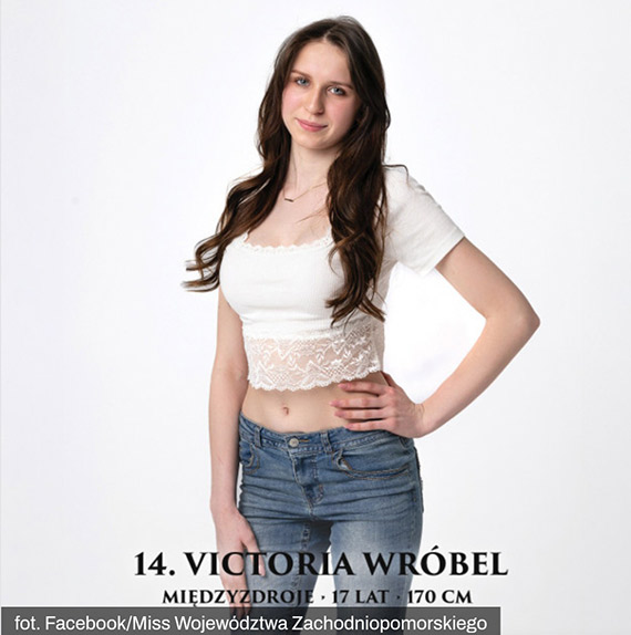 Victoria Wróbel z Międzyzdrojów w finale Miss Nastolatek Województwa Zachodniopomorskiego 2026. Mieszkańcy mogą ją wesprzeć