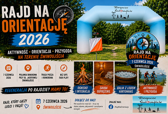 Rajd na Orientacj� wraca do �winouj�cia!