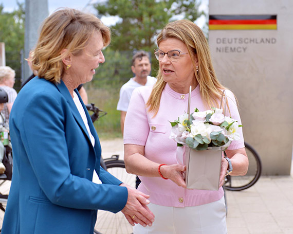 Pierwsza Dama Niemiec Odwiedzi�a �winouj�cie