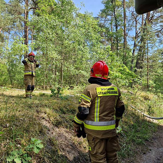 Pożar ugaszono w godzinę. Na informację dla mieszkańców czekaliśmy dziewięć dni