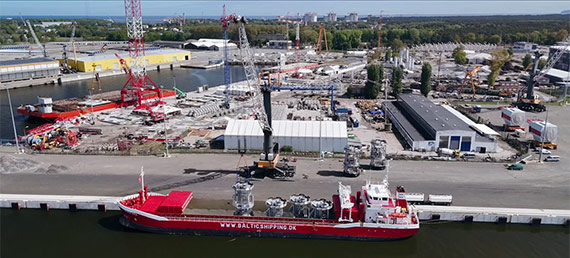 Ponad 400 dodatkowych konstrukcji stalowych dla fundamentów Baltica 2 w drodze do portu instalacyjnego [1]