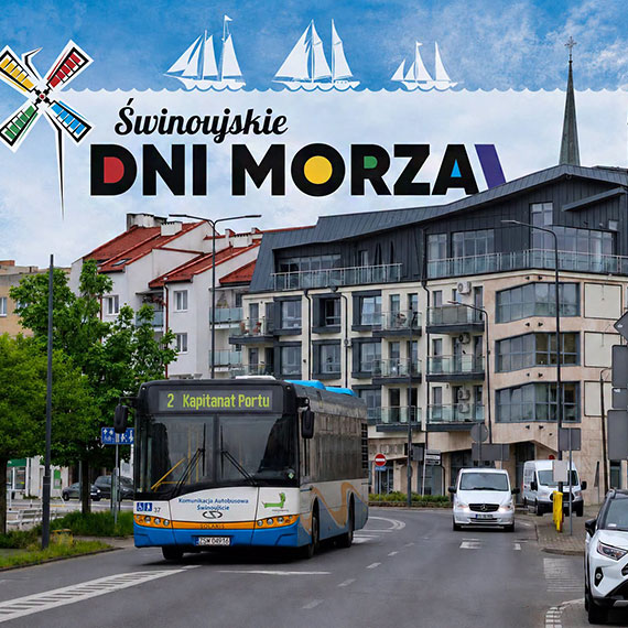 Zmiany w kursowaniu autobusów podczas Dni Morza