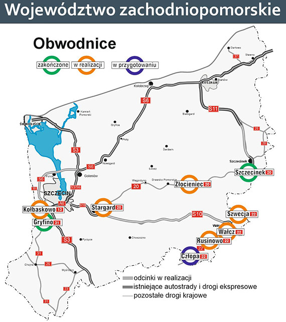 Obwodnica Z�ocie�ca z wnioskiem o pozwolenia na budow�