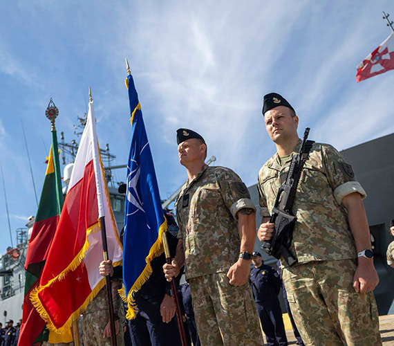 Polacy przekazali dowodzenie Stałym Zespołem Sił Obrony Przeciwminowej NATO Grupa 1