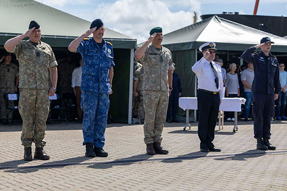 Polacy przekazali dowodzenie Stałym Zespołem Sił Obrony Przeciwminowej NATO Grupa 1