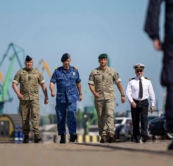 Polacy przekazali dowodzenie Stałym Zespołem Sił Obrony Przeciwminowej NATO Grupa 1