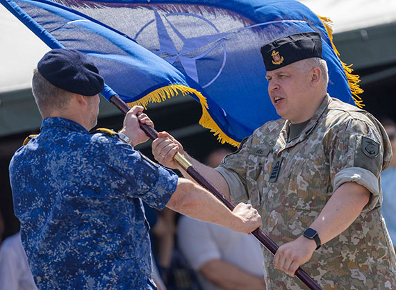 Polacy przekazali dowodzenie Stałym Zespołem Sił Obrony Przeciwminowej NATO Grupa 1