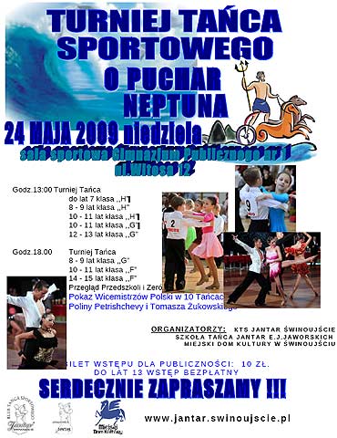Turniej tańca sportowego o Puchar Neptuna