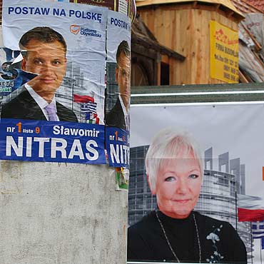 Walka na plakaty wyborcze
