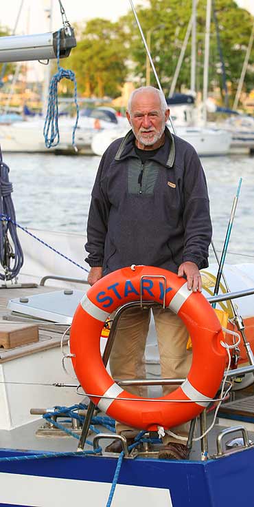 s/y „Stary”na szlaku „Witezi II”