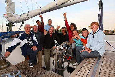 s/y „Stary”na szlaku „Witezi II”