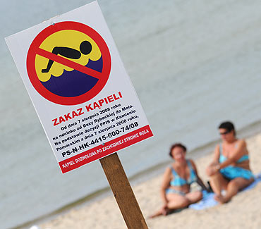 Nie ma winnych skażenia salmonellą plaży w Międzyzdrojach