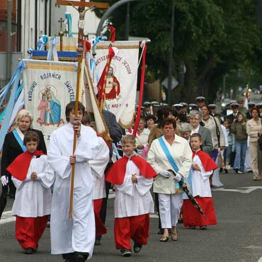 Procesje Bożego Ciała przeszły przez miasto